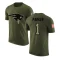 DeVante Parker Legend Salute to Service T-Shirt - Olive