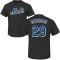 Devin Mesoraco Name & Number T-Shirt - Black