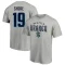 Devin Shore Name & Number Lockup T-Shirt - Gray