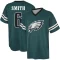 DeVonta Smith Midnight Name & Number Game Day V-Neck T-Shirt - Green