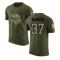 DeWayne McBride Legend Salute to Service T-Shirt - Olive