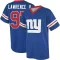 Dexter Lawrence II Name & Number Game Day V-Neck T-Shirt - Royal