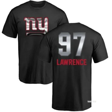 Tshirtsedge Dexter Lawrence II Name & Number T-Shirt - Red