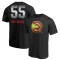 Dikembe Mutombo Midnight Mascot T-Shirt - Black