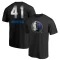 Dirk Nowitzki Midnight Mascot T-Shirt - Black