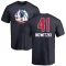 Dirk Nowitzki Name and Number Banner Wave T-Shirt - Navy