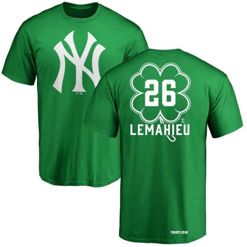 DJ LeMahieu Dubliner Name & Number T-ShirtKelly - Green - Tshirtsedge