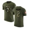 DJ Moore Legend Salute to Service T-Shirt - Olive