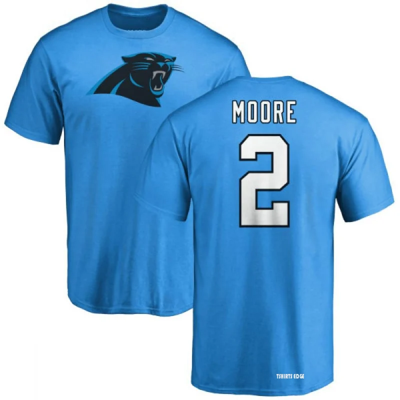 DJ Moore Name & Number T-Shirt - Blue - Tshirtsedge