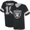 DJ Turner Name & Number Game Day V-Neck T-Shirt - Black