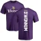 D.J. Wonnum Backer T-Shirt - Purple