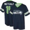 DK Metcalf Name & Number Game Day V-Neck T-Shirt - Navy