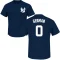 Domingo German Name & Number T-Shirt - Navy