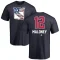 Don Maloney Name and Number Banner Wave T-Shirt - Navy