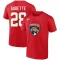 Donald Audette 2023 Stanley Cup Final Name & Number T-Shirt - Red