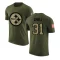 Donnie Shell Legend Salute to Service T-Shirt - Olive