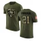 D'Onta Foreman Legend Salute to Service T-Shirt - Olive