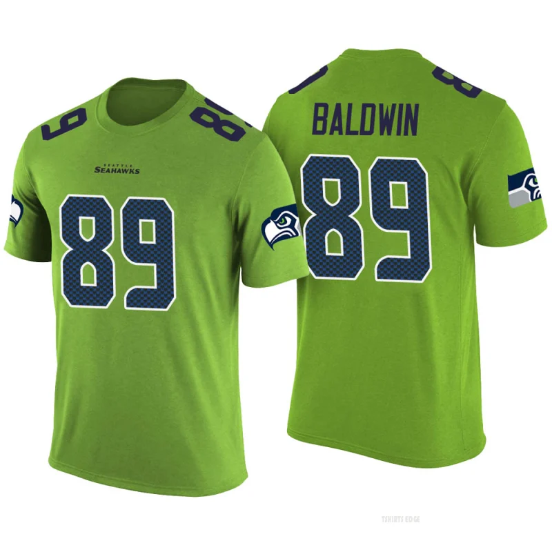 Doug Baldwin Legend Color Rush T-Shirt - Green - Tshirtsedge