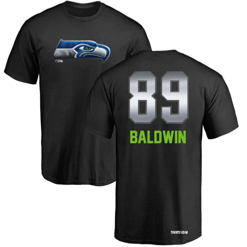 Tshirtsedge Doug Baldwin Midnight Mascot T-Shirt - Black