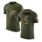 Drake London Legend Salute to Service T-Shirt - Olive