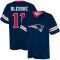 Drew Bledsoe Name & Number Game Day V-Neck T-Shirt - Navy