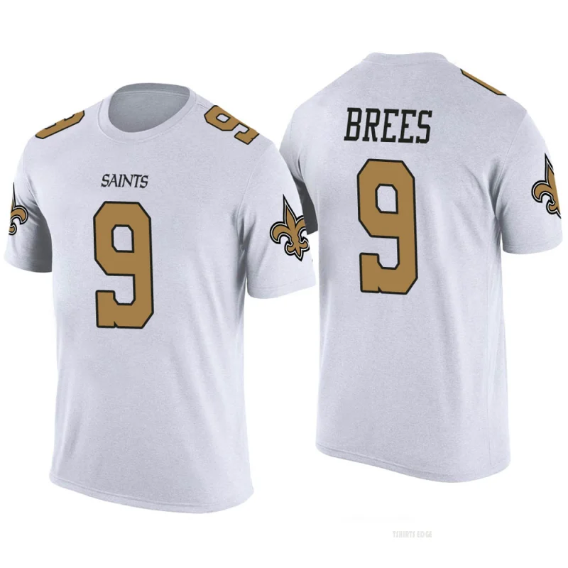 Drew Brees Legend Color Rush T-Shirt - White - Tshirtsedge