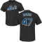 Drew Gagnon Name & Number T-Shirt - Black