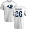 Duke Shelley Name & Number T-Shirt - White