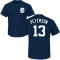 Dustin Peterson Name & Number T-Shirt - Navy