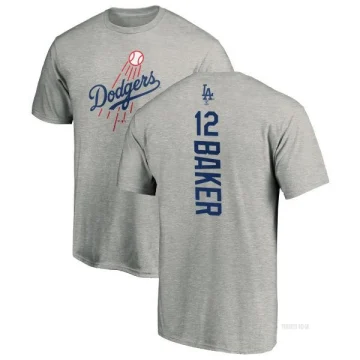 Dusty Baker Atlanta Braves Men's Backer T-Shirt - Ash