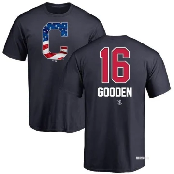 Women's Dwight Gooden RBI Slim Fit V-Neck T-Shirt - Red - Tshirtsedge