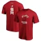 Dwyane Wade Cardinal Backer T-Shirt -