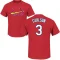 Dylan Carlson Name & Number T-Shirt - Red