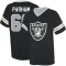 Dylan Parham Name & Number Game Day V-Neck T-Shirt - Black