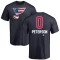 Dylan Peterson Name and Number Banner Wave T-Shirt - Navy