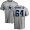 Earl Bostick Jr. Name & Number T-Shirt - Ash