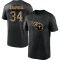 Earl Campbell 2020 Salute To Service Performance T-Shirt - Black