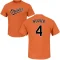 Earl Weaver Name & Number T-Shirt - Orange