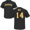 Ed Ott Name & Number T-Shirt - Black