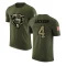 Eddie Jackson Legend Salute to Service T-Shirt - Olive