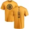 Eddie Johnston One Color Backer T-Shirt - Gold