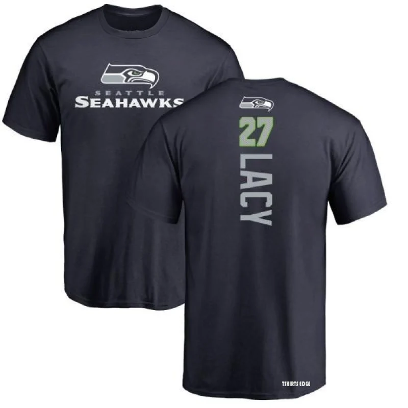 Tshirtsedge Eddie Lacy Backer T-Shirt - Navy