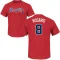 Eddie Rosario Name & Number T-Shirt - Red