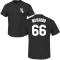 Edgar Navarro Name & Number T-Shirt - Black