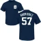 Eduardo Rodriguez Name & Number T-Shirt - Navy