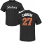 Edward Cabrera Name & Number T-Shirt - Black