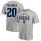 Eeli Tolvanen Name & Number Lockup T-Shirt - Gray