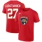 Eetu Luostarinen 2023 Stanley Cup Final Name & Number T-Shirt - Red