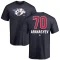 Egor Afanasyev Name and Number Banner Wave T-Shirt - Navy