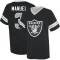 EJ Manuel Name & Number Game Day V-Neck T-Shirt - Black